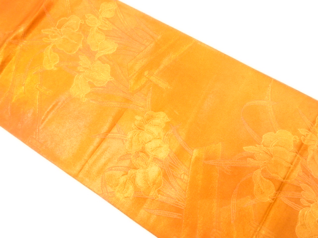 JAPANESE KIMONO / ANTIQUE FUKURO OBI / SILK / WOVEN BRIDGE